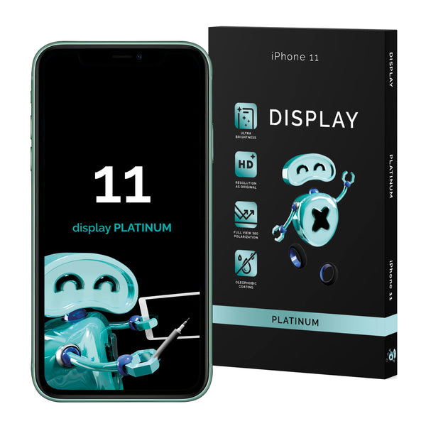 Display + Touchscreen (LCD) Premium Platinum Apple iPhone 11