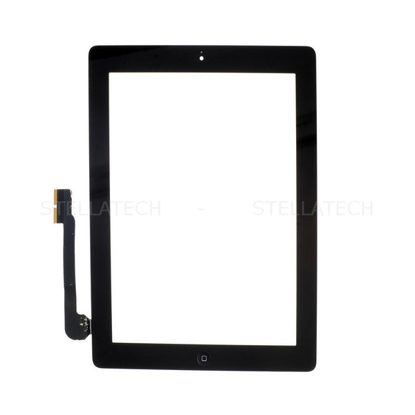 Touchscreen / Displayglas Schwarz Apple iPad 4