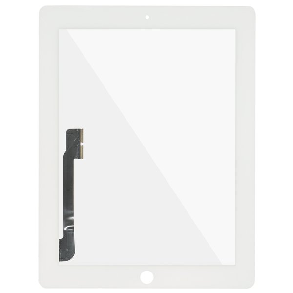 Touchscreen / Displayglas Weiss Apple iPad 4