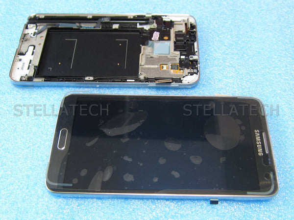 Display LCD Touchscreen + Rahmen Schwarz Samsung Galaxy Note 3 Neo (SM-N7505)