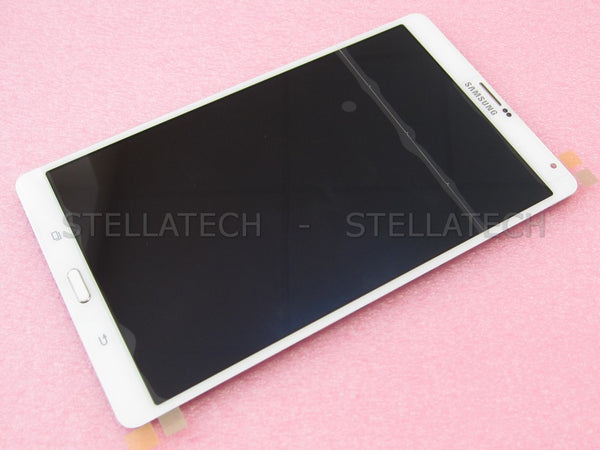 Display LCD Touchscreen + Rahmen Weiss Samsung Galaxy Tab S 8.4 LTE (SM-T705)