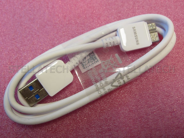 USB Daten-Kabel ET-DQ10Y0WE 1.0m Weiss Samsung Galaxy Note 3 (SM-N9002)