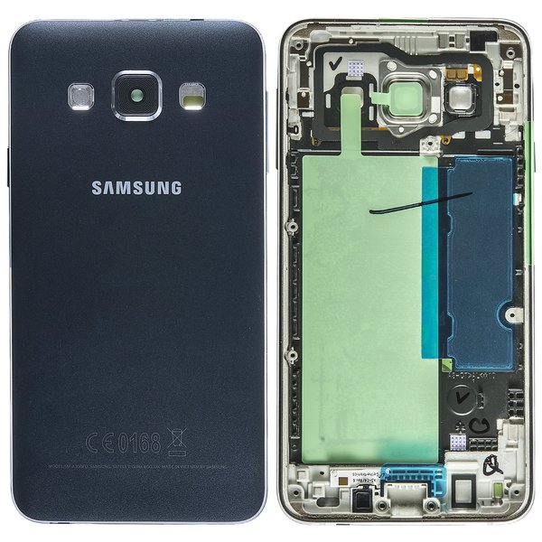 Akkudeckel / Batterie Cover Samsung Galaxy A3 (SM-A300FU) Blau