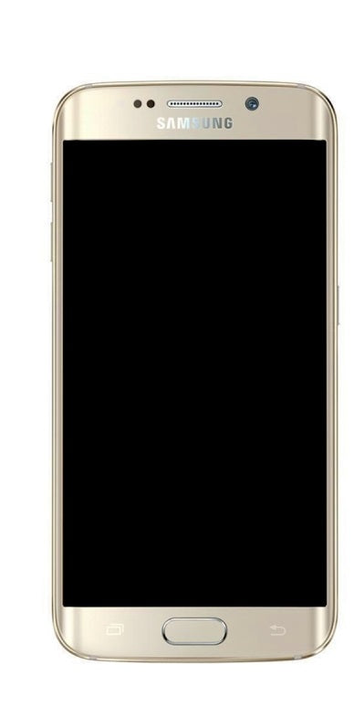 Display LCD Touchscreen + Rahmen Gold Samsung Galaxy S6 Edge (SM-G925F)