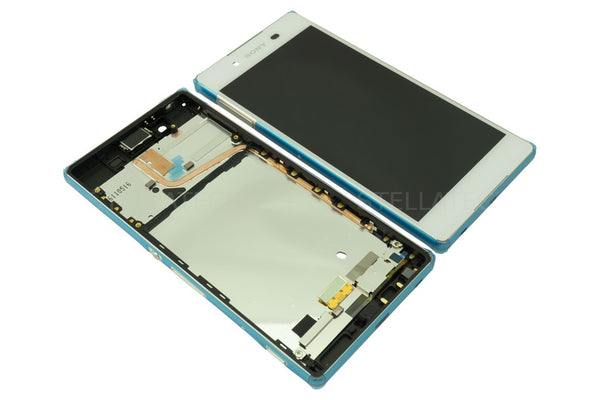 Display LCD Touchscreen + Rahmen Weiss Sony Xperia Z3+ (E6553)