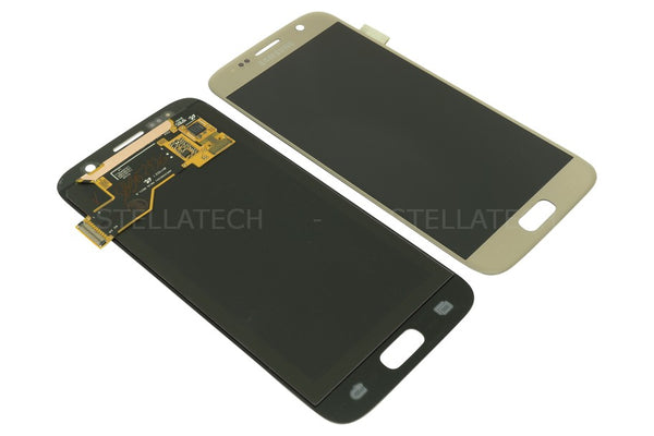 Display LCD + Touchscreen Gold Samsung Galaxy S7 (SM-G930F)
