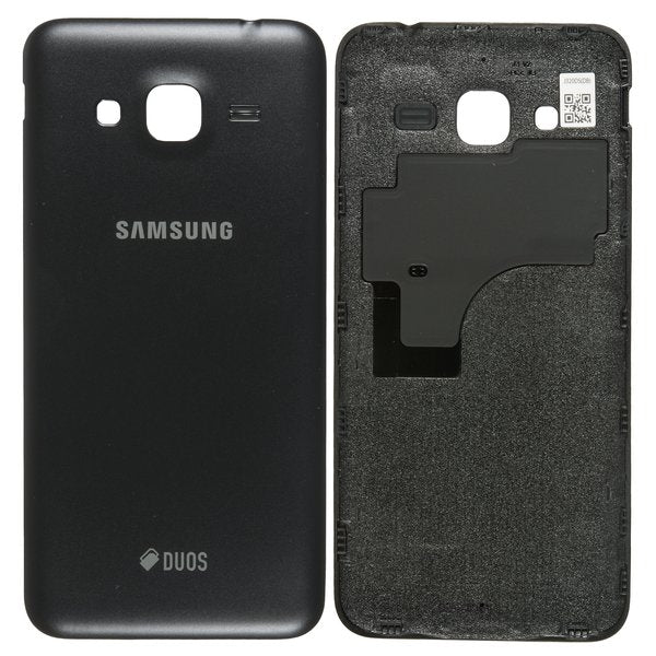 Backcover Schwarz Samsung Galaxy J3 Duos 2016 (SM-J320F/DS)