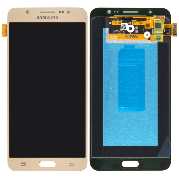 Display LCD + Touchscreen Gold Samsung Galaxy J7 2016 (SM-J710FN)