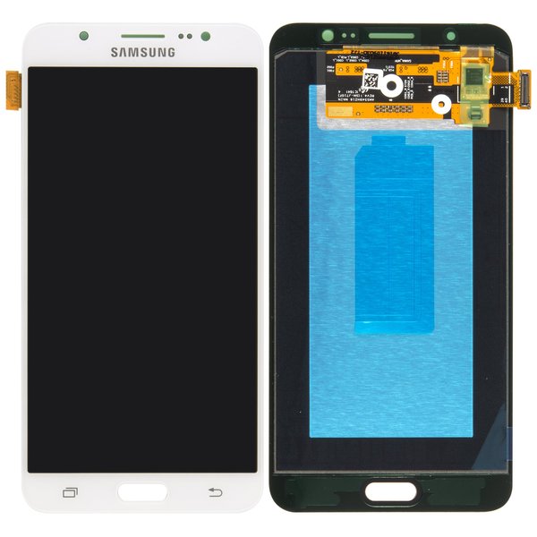 Display LCD + Touchscreen Weiss Samsung Galaxy J7 2016 (SM-J710FN)