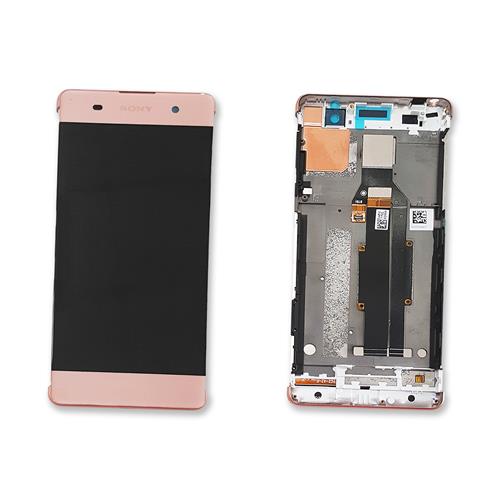 Display LCD Touchscreen + Rahmen Rose Gold Sony Xperia XA Dual (F3112)