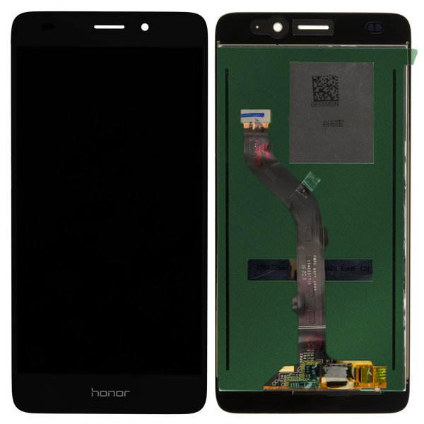 Display LCD Touchscreen + Rahmen f. Grau Huawei Honor 7 Lite / Honor 5c (NEM-L51)