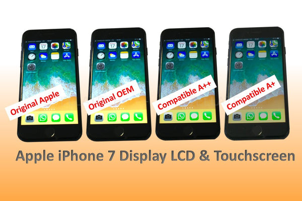 Display LCD + Touchscreen Weiss Apple iPhone 7