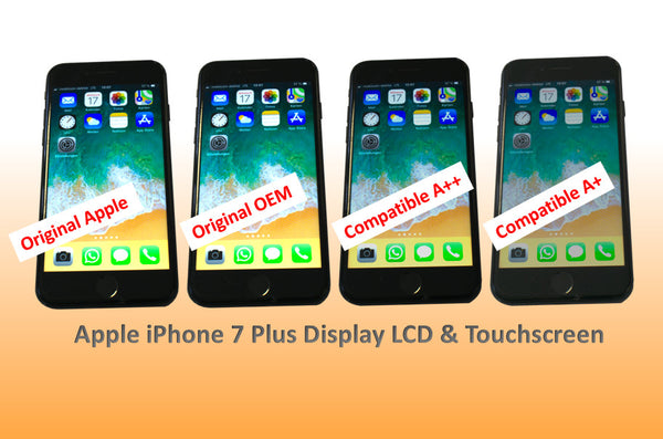 Display LCD + Touchscreen Toshiba/C11 Weiss Apple iPhone 7 Plus