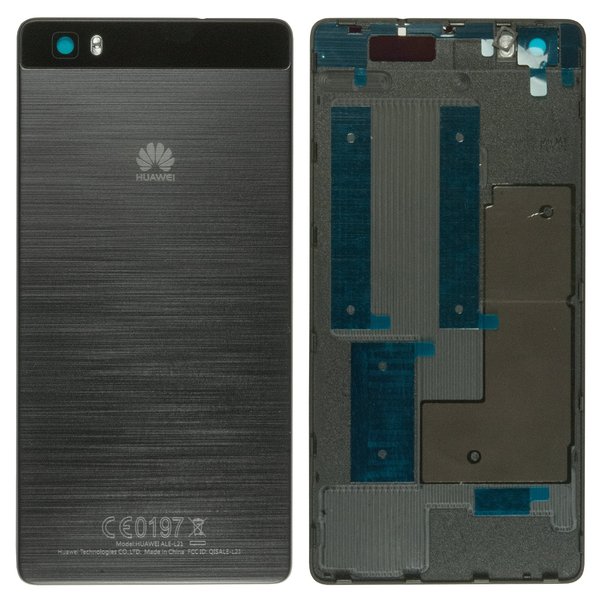 Backcover Schwarz Huawei P8 Lite (ALE-L21)