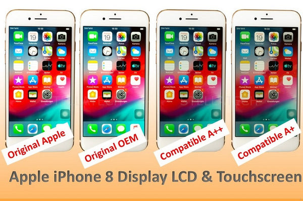 Display LCD + Touchscreen Schwarz Apple iPhone SE 2 (2020)