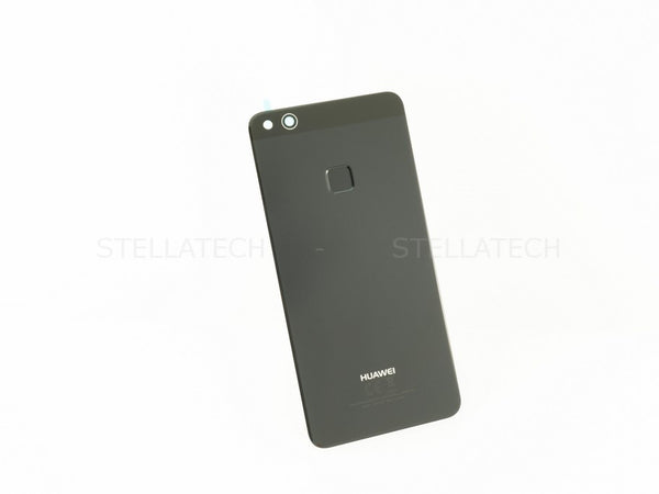 Huawei P10 Lite Dual Sim (WAS-L21) - Battery Cover + Fingerprint Sensor Black