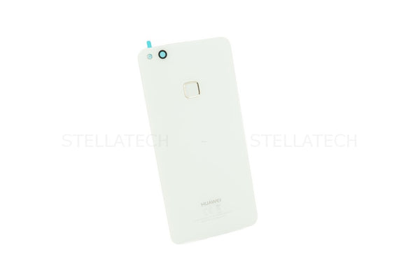 Huawei P10 Lite Dual Sim (WAS-L21) - Battery Cover + Fingerprint Sensor White