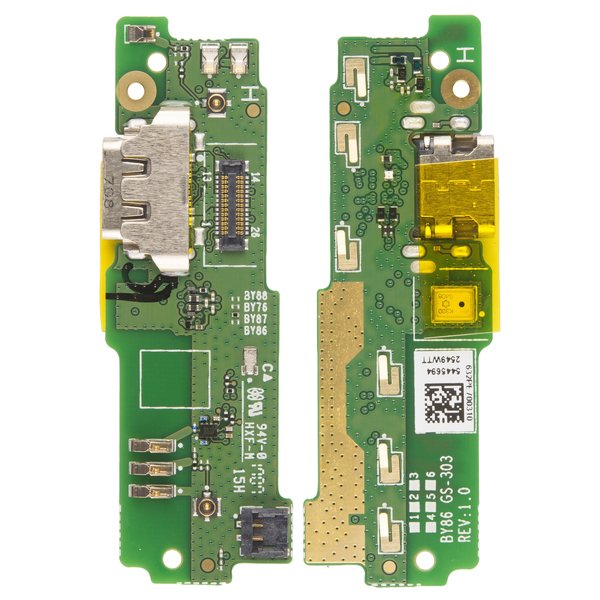 Flex Board / Platine USB Typ-C Connector + Mikrofon Sony Xperia XA1 Ultra Dual (G3226)