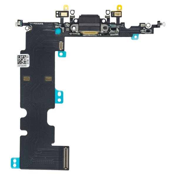 Apple iPhone 8 Plus - Lightning / Dock + Audio Connector Flex Cable Black