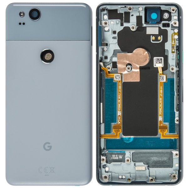 Back Cover / Rückschale Unibody Blau Google Pixel 2 (G011A)