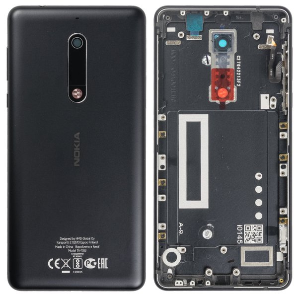 Battery Cover Nokia 5 Dual Sim (TA-1053) Black