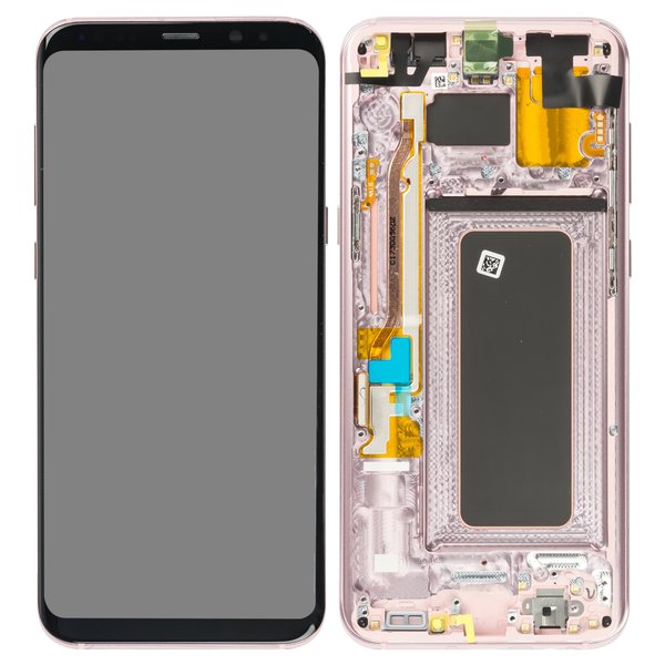 Display LCD Touchscreen + Rahmen Rose Pink Samsung Galaxy S8 Plus (SM-G955F)