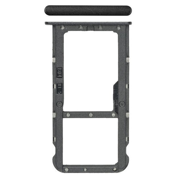 Simkarten / Speicherkarten-Halter Schwarz Huawei Honor 7X Dual Sim (BND-L21)