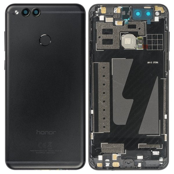 Backcover + Fingerabdruck Sensor Schwarz Huawei Honor 7X Dual Sim (BND-L21)