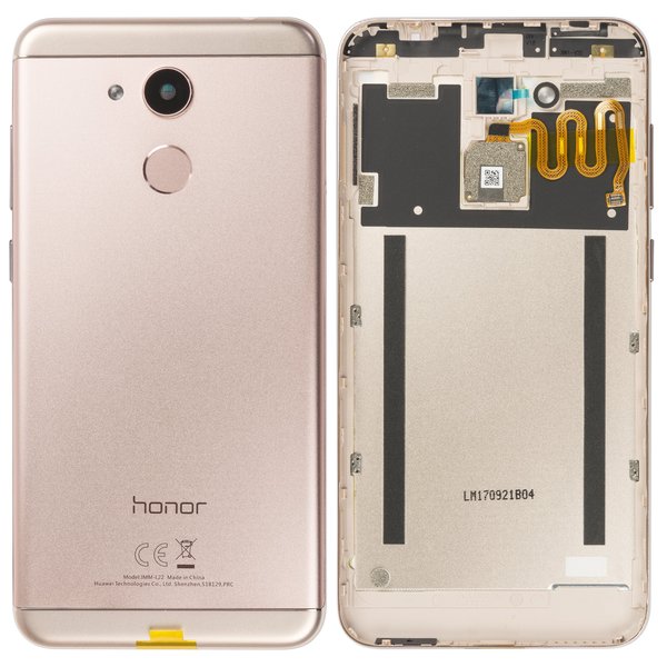 Backcover + Fingerabdruck Sensor Gold Huawei Honor 6C Pro (JMM-L22)