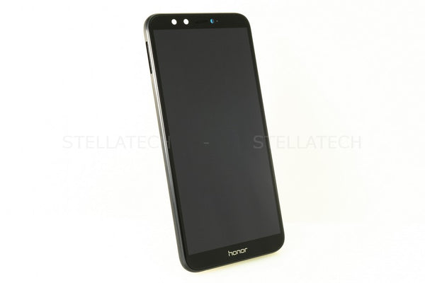 Huawei Honor 9 Lite Dual Sim (LLD-L31) - Display LCD Touchscreen + Frame Black Refurbished wie Neu