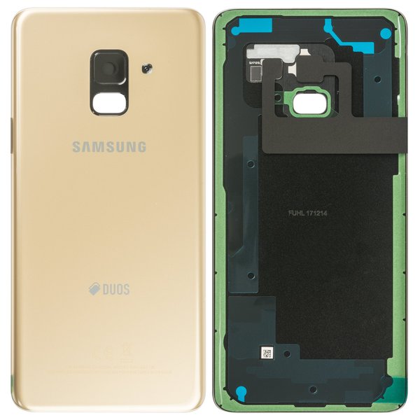 Akkudeckel / Batterie Cover Samsung Galaxy A8 2018 Duos (SM-A530F/DS) Gold