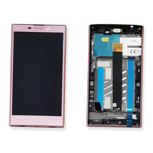 Display LCD Touchscreen + Rahmen Pink Sony Xperia L2 Dual (H4311)