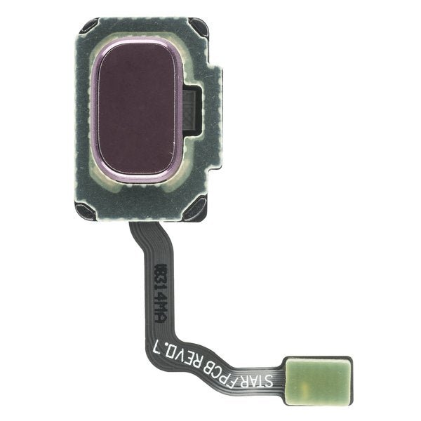 Fingerabdruck Sensor Flex Komplett Lila/Purple Samsung Galaxy S9 Duos (SM-G960FD)