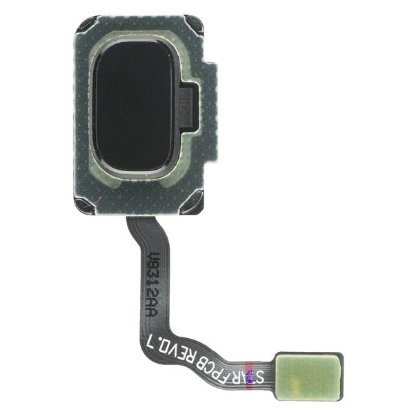 Fingerabdruck Sensor Flex Komplett Schwarz Samsung Galaxy S9 Duos (SM-G960FD)