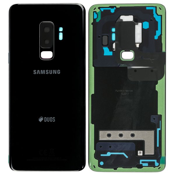 Backcover Schwarz Samsung Galaxy S9 Plus Duos (SM-G965FD)