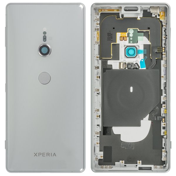 Sony Xperia XZ2 Dual (H8266) - Battery Cover Silver