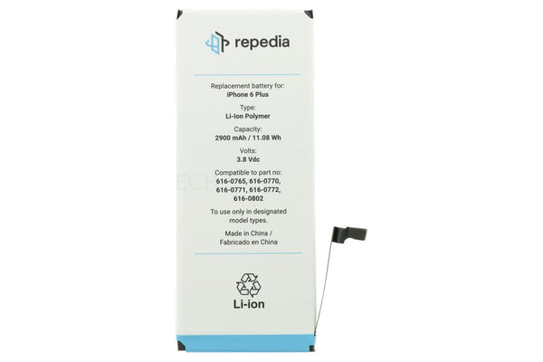 Apple iPhone 6 Plus - Battery Li-Ion-Polymer Repedia Pro 2900mAh