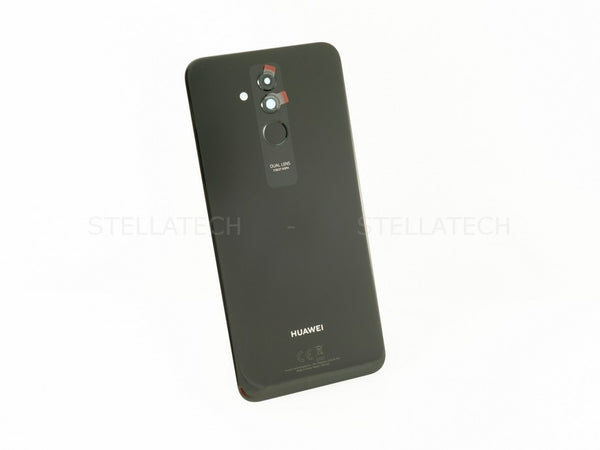 Huawei Mate 20 Lite (SNE-LX1) - Battery Cover + Fingerprint Sensor Black