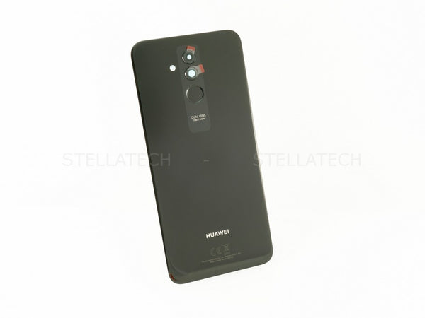 Akkudeckel / Batterie Cover + Fingerabdruck Sensor Schwarz Huawei Mate 20 lite (SNE-LX1)