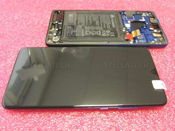 Display LCD Touchscreen + Rahmen/mit Akku Twilight Huawei Mate 20 (HMA-L29C)