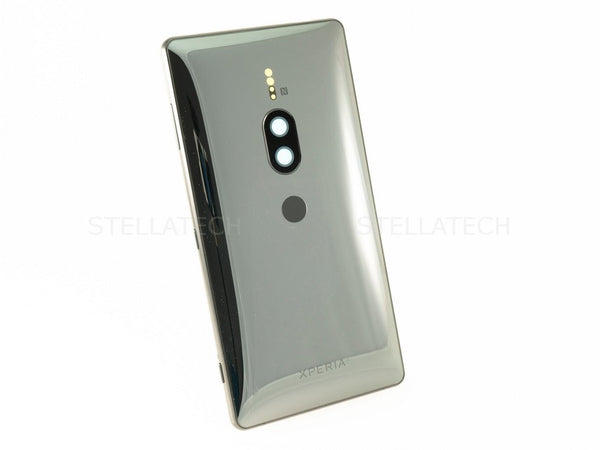 Backcover + Kamera Glas + Fingersensor Schwarz Sony Xperia XZ2 Premium Dual (H8166)