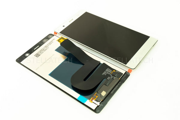 Display LCD + Touchscreen Silber Sony Xperia XZ2 Premium Dual (H8166)