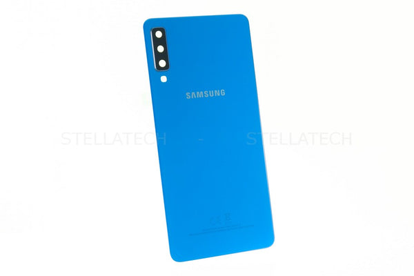 Backcover + Kamera Glas Blau Samsung Galaxy A7 2018 (SM-A750FN/DS)