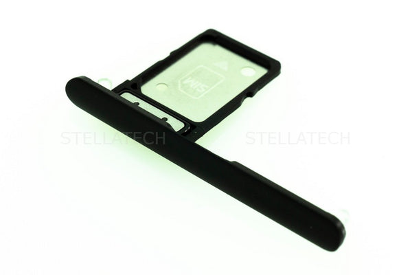 Simkarten-Halter Schwarz Sony Xperia XA2 Plus Single Sim (H3413)