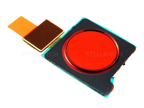 Fingerabdruck Sensor Flex Komplett Rot Huawei Honor View 20 (PCT-L29)