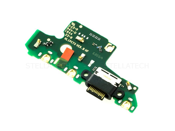 Huawei Honor View 20 (PCT-L29) - Flex Board USB Type-C Connector + Microphone + Antenna