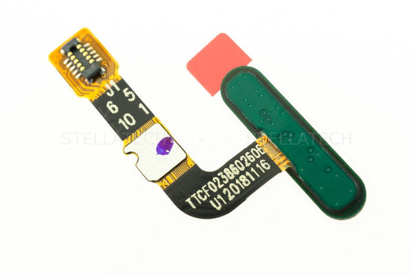 Fingerabdruck Sensor Flex Komplett Schwarz Sony Xperia L3 Dual (I4312)