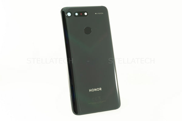 Huawei Honor View 20 (PCT-L29) - Battery Cover + Fingerprint Sensor Black