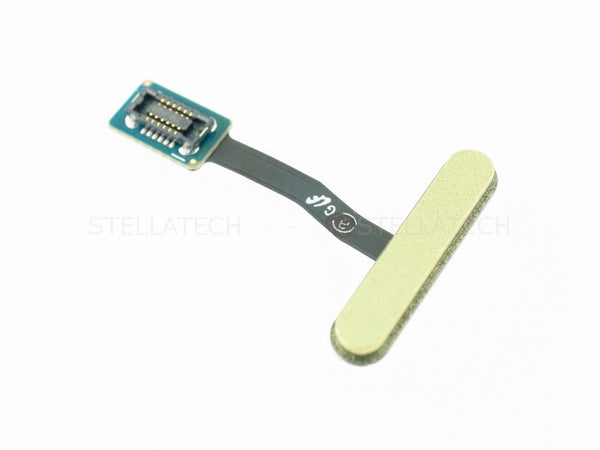 Ein/Aus Taste / Fingerabdruck Sensor Flex Gelb Samsung Galaxy S10e (SM-G970F)