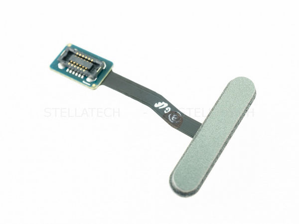 Ein/Aus Taste / Fingerabdruck Sensor Flex Silber Samsung Galaxy S10e (SM-G970F)